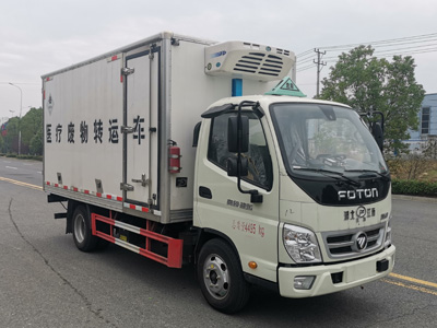 江特牌JDF5041XYYB6型醫(yī)療廢物轉(zhuǎn)運(yùn)車